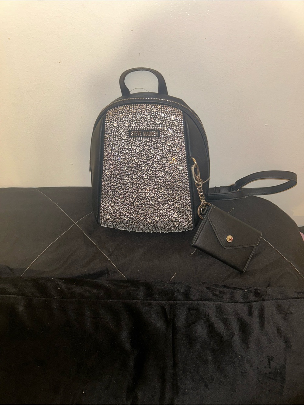 Black Steve Madden Bgemma Backpack NWT